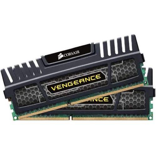 Cmz16Gx3M2A1600C9 Vengeance 16Gb (2X8Gb) Ddr3 1600 Mhz Cl9 Mémoire Pour Ordinateur De Bureau Performante Avec Profil Xmp. Noir