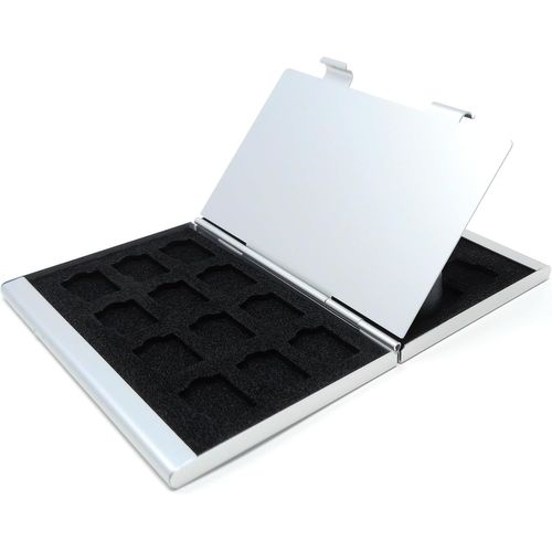 Étui Fin Pour Cartes Mémoire 24 Emplacements ¿ Support Portable Anti-Choc Pour Cartes Micro Sd Et Tf, Organ Ur De Rangement Compact