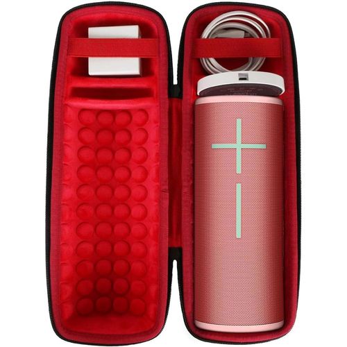 Dur Étui De Voyage Rigide Housse Cas Pour Ultimate Ears Ue Boom 4/ Boom 3 Enceinte Sans Fil Portable Bluetooth + Station De Charge (Boîte Seule)