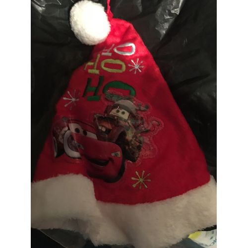 Bonnet De Noel Enfant Disney Cars Neuf