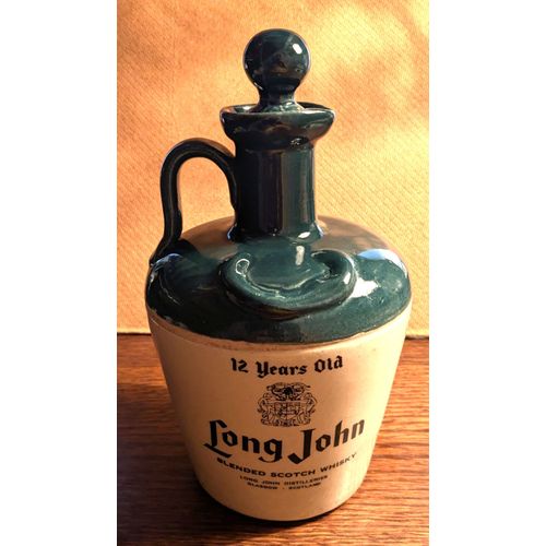 Bouteille Publicitaire Long John Vide