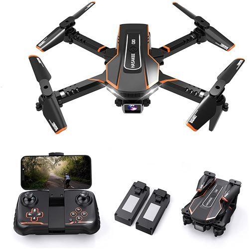 Drone Avialogic Pour Enfant Avec Caméra 720p Hd, Drone Quadricoptère Fpv Wifi Télécommandé, Noir-Avialogic