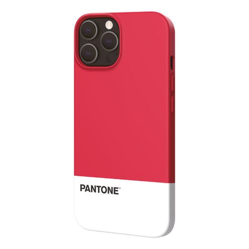 Pantone Cover Iphone 13 Pro Max Rossa In Tpu Silicone Antigraffio