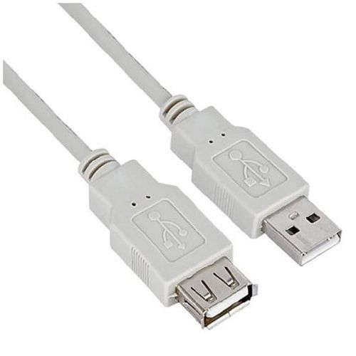 Nilox Cavo USB 2.0 1,8m Maschio/Femmina Grigio NX090301110 per PC e Periferiche