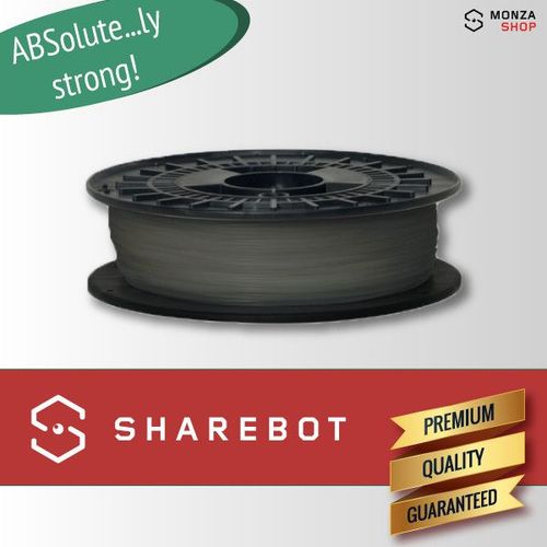 Sharebot Filamento ABS Absolute Argento per Stampa 3D - Alta Resistenza e Bassa Deformazione
