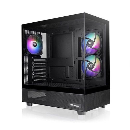 Thermaltake View 270 Plus Case PC Gaming Midi Tower Nero Vetro Temperato ARGB ATX