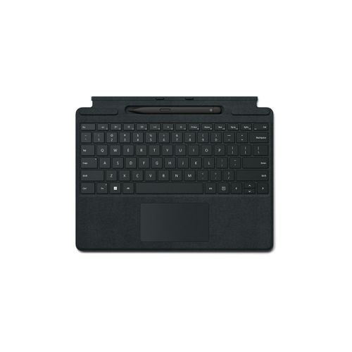 Microsoft Surface Pro Signature Keyboard 8X6-00177 Nero con Slim Pen 2 e Touchpad