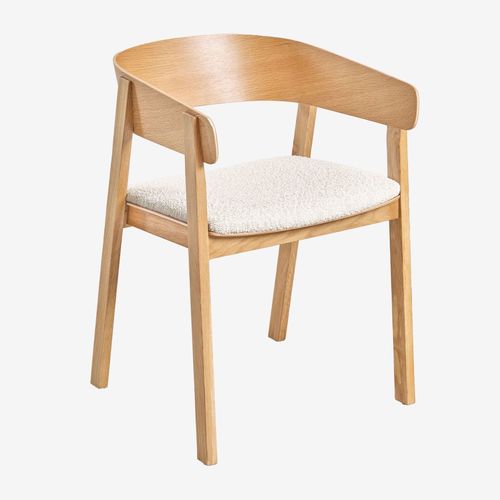 Lot De 4 Chaises De Salle À Manger En Bois Olsen Bois Naturel