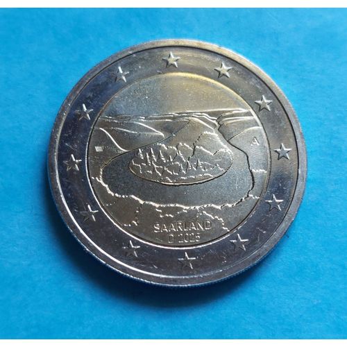 2 Euros Allemagne 2025 La Sarre/ Saarland