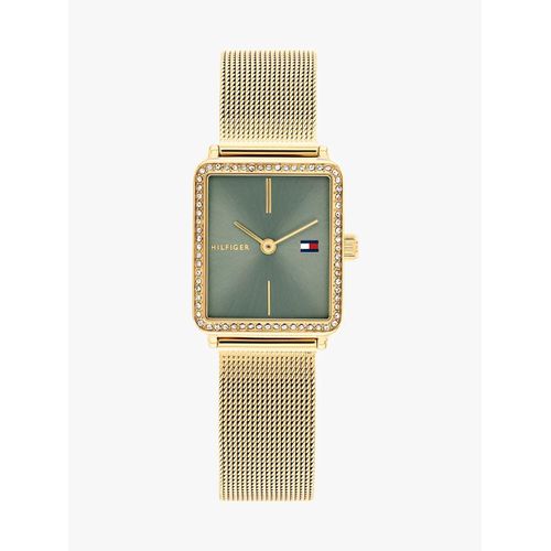 Montre En Maille Milanaise Plaqué Or Tea Tank Watch/Gold