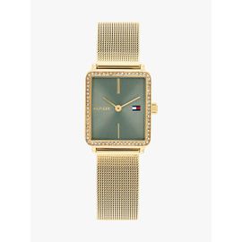 Montre En Maille Milanaise Plaqué Or Tea Tank Watch/Gold
