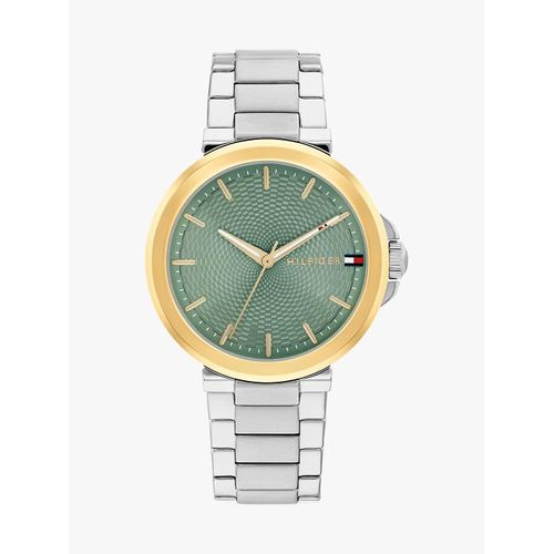 Montre À Maillons Et Cadran Vert Lori Watch/Silver
