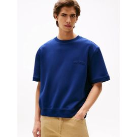 Sweat Décontracté Athleisure Manches Courtes Small Emboss Ss Sweatshirt/Preppy Navy - L