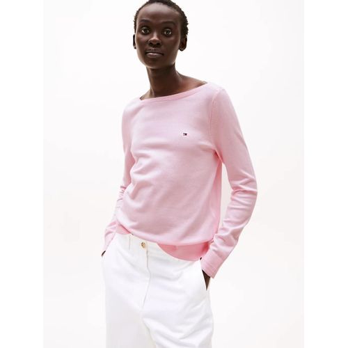 Pull En Jersey À Col Bateau Co Jersey Stitch Boat-Nk Ls Swt/Light Pink - Xxxl