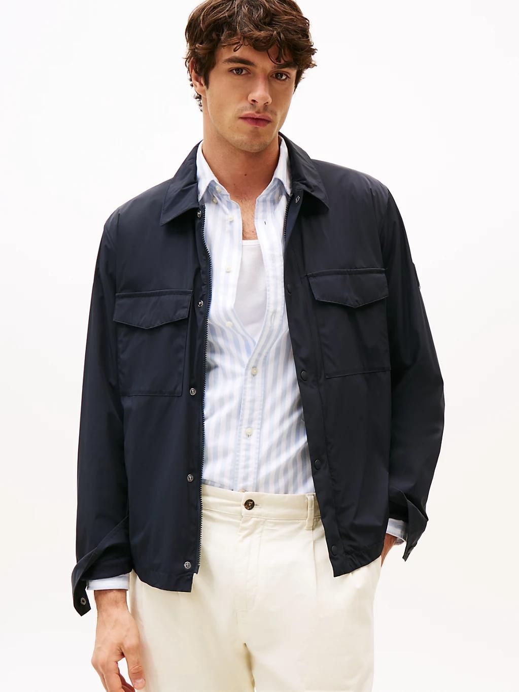 Surchemise Performance Tech Shirt Jacket/Navy Blue - Xl