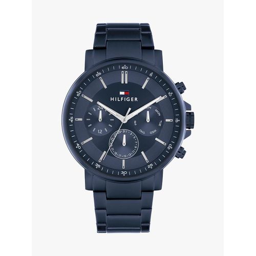 Montre En Acier Inoxydable Plaqué Ion Bleu Tyson Watch/Blue