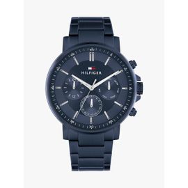 Montre En Acier Inoxydable Plaqué Ion Bleu Tyson Watch/Blue