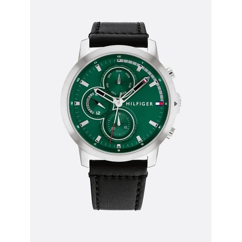 Montre En Acier Inoxydable Vert Jameson Watch/Silver