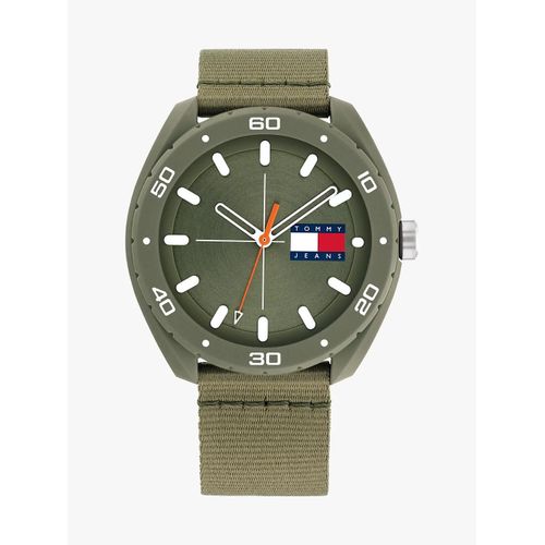 Montre À Bracelet En Toile Verte Rio Watch/Green
