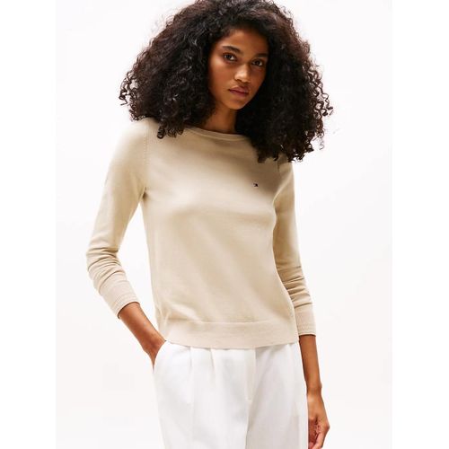 Pull En Jersey À Col Bateau Co Jersey Stitch Boat-Nk Ls Swt/Sandalwood - Xxs