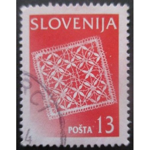 Slovenie N°150a Papier Ordinaire Dentelles Oblitéré