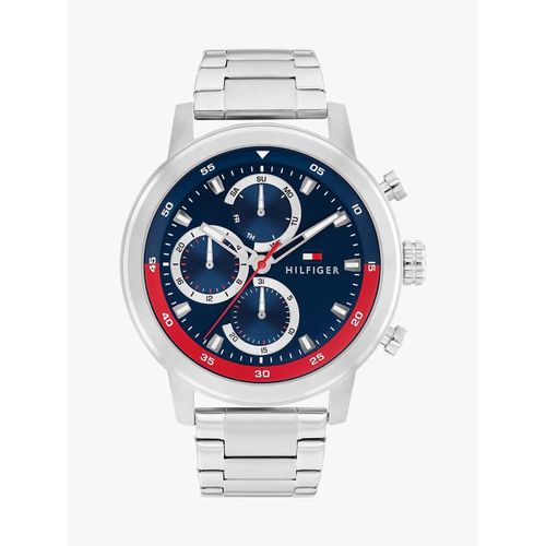 Montre À Maillons Et Cadran Bleu Marine Rocky Watch/Silver