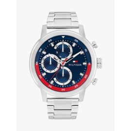 Montre À Maillons Et Cadran Bleu Marine Rocky Watch/Silver