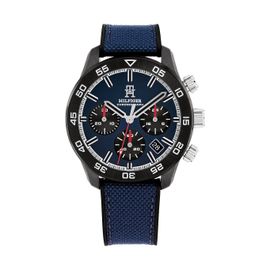 Montre Chronographe Bleu Marine À Monogramme Th85 Watch/Navy