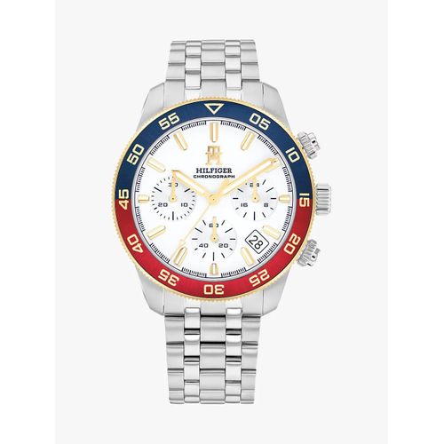 Montre Chronographe Dégradée Acier Inoxydable Th85 Watch/Silver