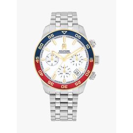 Montre Chronographe Dégradée Acier Inoxydable Th85 Watch/Silver