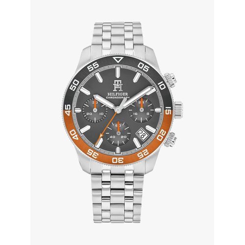 Montre Chronographe Dégradée Acier Inoxydable Th85 Watch/Silver