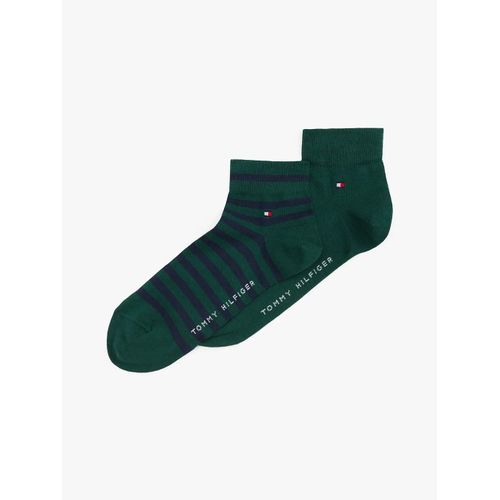 Lot De 2 Paires De Chaussettes Basses Th Men Quarter 2p Hil/dark Green
