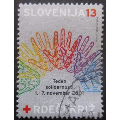 Slovenie Bienfaisance N°22 Croix Rouge Oblitéré