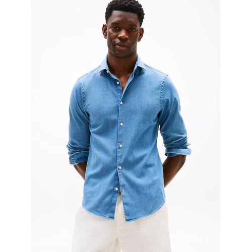 Chemise Ajustée Smart Casual En Denim Dc Denim Shirt/Indigo Blue - Xxl