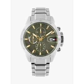 Montre Bracelet Acier Inoxydable Cadran Vert Jameson Watch/Silver