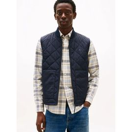 Doudoune Sans Manches Matelassée Déperlante Diamond Quilted Vest/Navy Blue - M