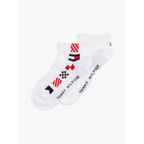 Lot De 2 Paires Chaussettes Basses De Sport Th Kids Quarter 2p Sp/white