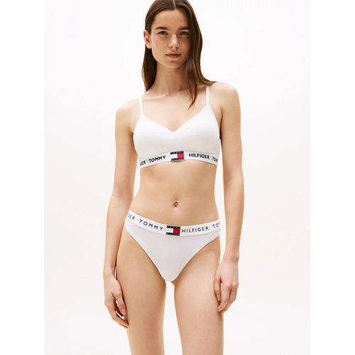 String Heritage À Ceinture À Motif Logo Classic Thong/White - 3xl