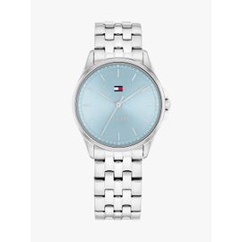Montre Bracelet Acier Inoxydable Cadran Bleu Jade Watch/Silver