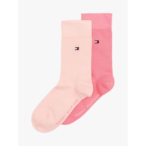 Lot De 2 Paires De Chaussettes Drapeau Th Children Sock Th B/pink Combo