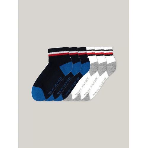 Lot De 6 Chaussettes Iconic Pour Enfant Th Kids Iconic Sports/midnight Blue White 39