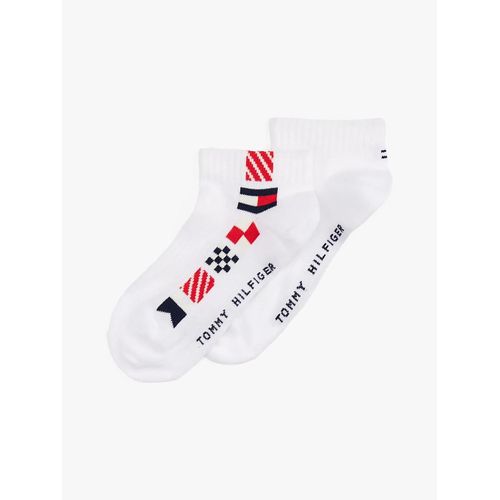 Lot De 2 Paires Chaussettes Basses De Sport Th Kids Quarter 2p Sp/white