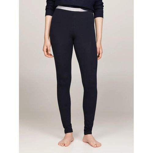 Legging Long Hilfiger Monotype À Ceinture Legging (Ext. Sizes)/Navy Blue - Xs