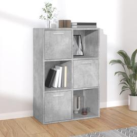 Armoire penderie multi-rangement - 6 étagères, 1 barre - dim. 103L x 43l x  162,5H cm - acier noir non tissé gris - Achat & prix