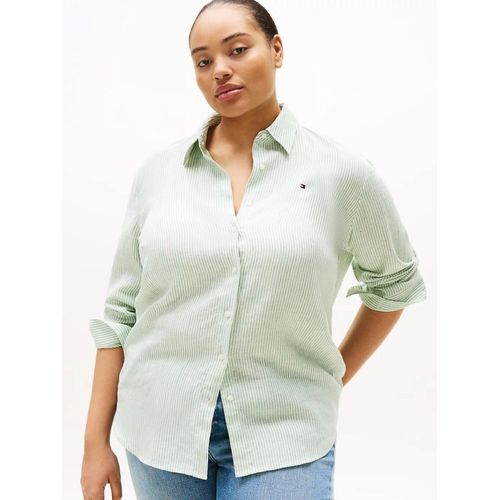 Chemise Curve Décontractée En Lin Crv Ess Linen Relaxed Shirt/Classic Ithaca/ Fort Green - 48