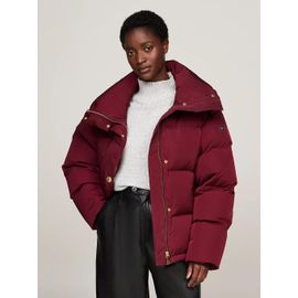 Veste Oversize À Boutons Estampés Gold Button Down Jacket/Burgundy - M-L