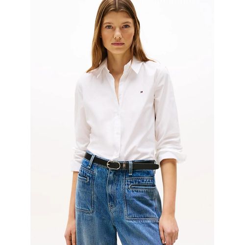 Chemise Coupe Standard À Drapeau Brodé Nos Stretch Regular Ls Shirt/Nos Th Optic White - 44