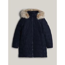 Manteau Matelassé Adaptive À Capuche Adp Tyra Heritage Coat W/Fur/Navy Blue - Xs