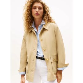 Veste Militaire Déperlante Ceinturée Cotton Nylon Reg Field Jacket/Country Ivory - L