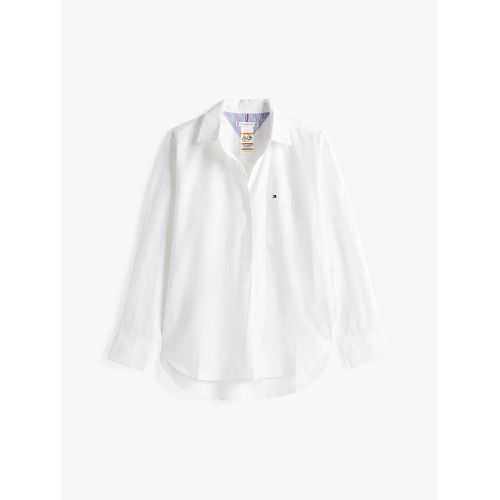 Chemise Oversize Adaptive En Popeline Adp Ess Poplin Easy Fit Shirt/Optic White - 40